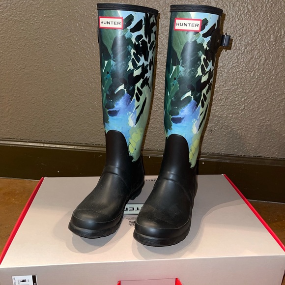 Hunter Rainboots - Tall - Printed - Picture 2 of 5